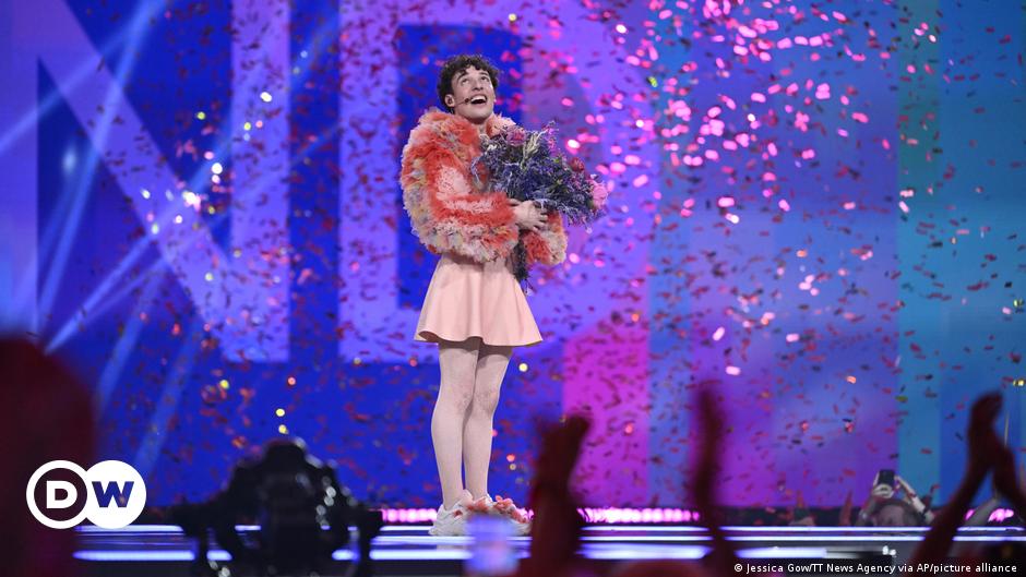 Eurovision: Switzerland wins 2024 song&nbsp;contest