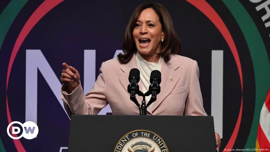 Celebrities rush to embrace Kamala Harris as Biden bows&nbsp;out